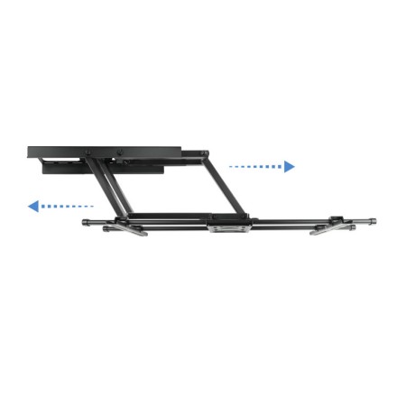 Soporte pared tooq lp3790tn - b 37 pulgadas - 90 pulgadas negro