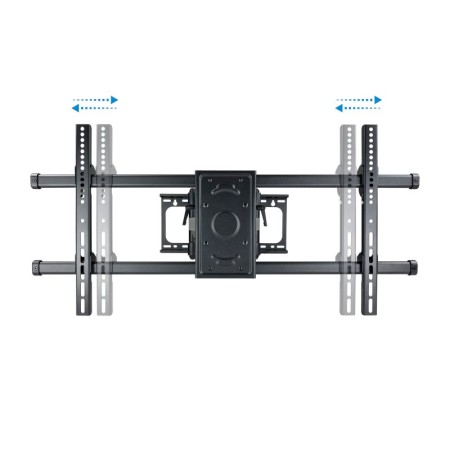 Soporte pared tooq lp3790tn - b 37 pulgadas - 90 pulgadas negro
