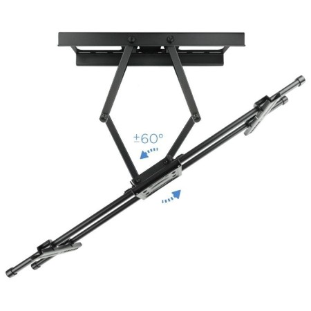 Soporte pared tooq lp3790tn - b 37 pulgadas - 90 pulgadas negro