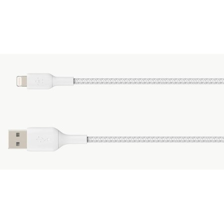 Cable lightning a usb tipo a belkin 1m -  macho - macho -  blanco