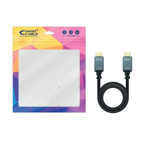 Nanocable Cable HDMI 2.1 IRIS 8K M/M, 2 metros