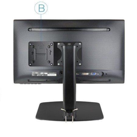 Soporte para miniPC VESA 100x100 TooQ TCCH0007-B/ hasta 3kg