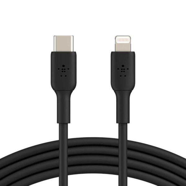 Cable lightning a usb tipo c belkin 1m -  macho - macho -  negro