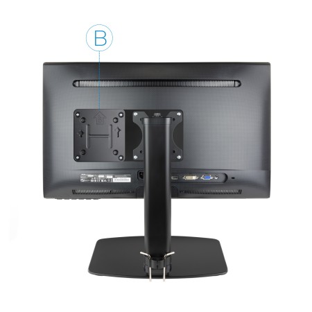 Soporte para miniPC VESA 100x100 TooQ TCCH0007-B/ hasta 3kg
