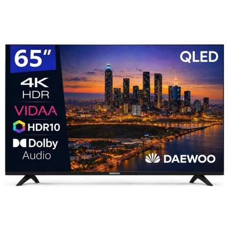 Tv daewoo 65 pulgadas qled 4k uhd - 65vb56qv - smart tv