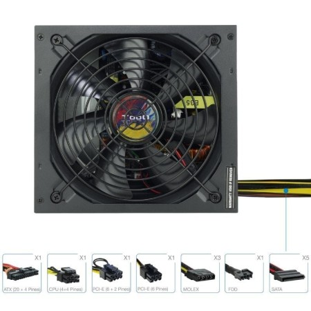 Tooq Fuente Alimentación TQAPOLO-700SP 700W