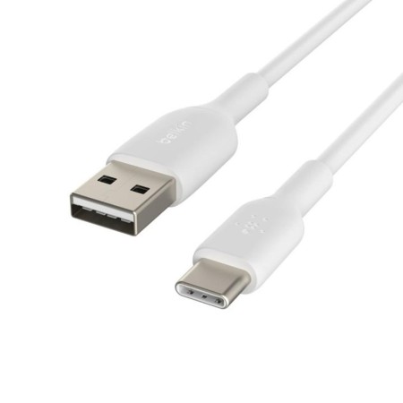 Cable usb tipo c a usb tipo a belkin 0.15m -  macho - macho -  blanco