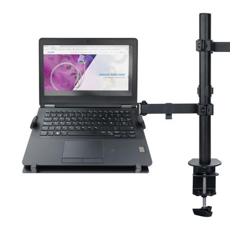 Tooq DB1200TN-B Soporte mesa monitor/portátil