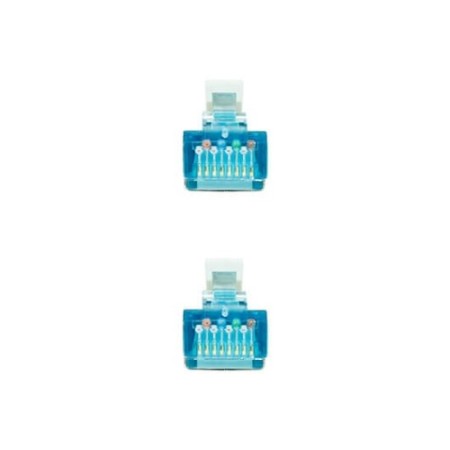 Latiguillo cable red nanocable rj45 lszh cat.7 3m gris 600mhz - 3m - awg26
