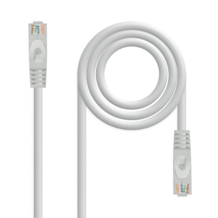 Cable de Red RJ45 UTP Nanocable 10.20.1800-L25 Cat.6A/ LSZH/ 25cm/ Gris