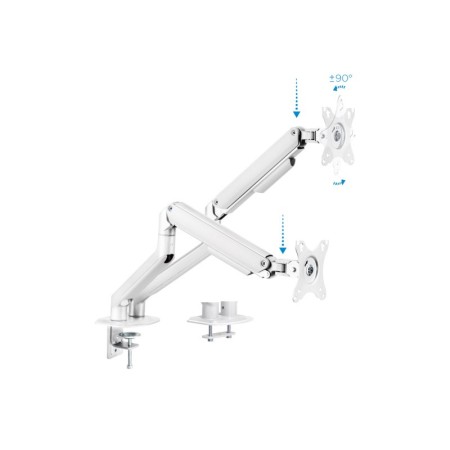 Tooq DB4132TNR-W Soport.mesa 2 monitor/tv 17-32″ B
