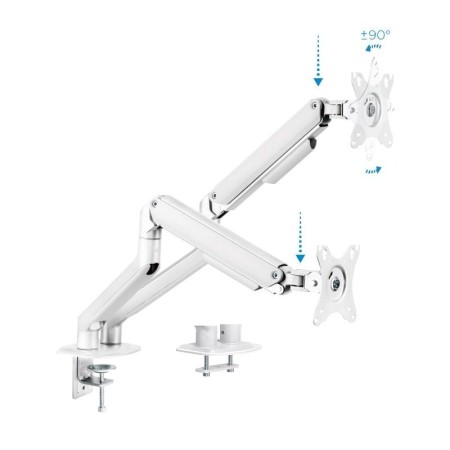 Tooq DB4132TNR-W Soport.mesa 2 monitor/tv 17-32″ B