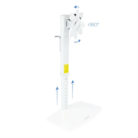 Tooq DB1127TN-W Soporte mesa monitor/tv 17-27″ Bco