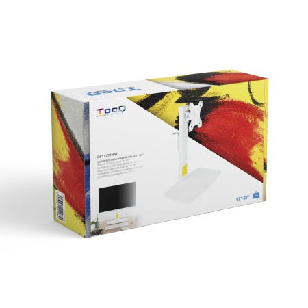 Tooq DB1127TN-W Soporte mesa monitor/tv 17-27″ Bco