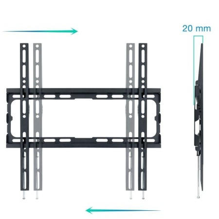 Soporte pared tv television monitor tooq lp1070f - b 32 pulgadas - 70 pulgadas carga maxima 45kg