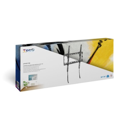 Soporte pared tv television monitor tooq lp1071t - b 32 pulgadas - 70 pulgadas carga maxima 45kg