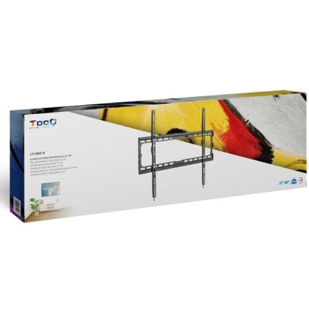 Soporte pared tv television monitor tooq lp1080f - b 37 pulgadas - 80 pulgadas carga maxima 45kg