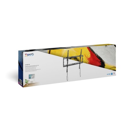 Soporte pared tv television monitor tooq lp1081t - b 37 pulgadas - 80 pulgadas carga maxima 45kg