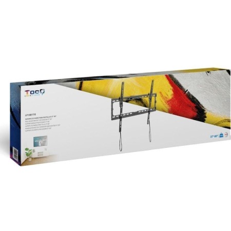 Soporte pared tv television monitor tooq lp1081t - b 37 pulgadas - 80 pulgadas carga maxima 45kg
