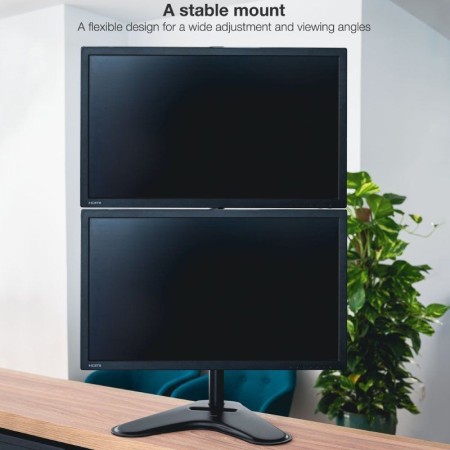 Tooq Soporte mesa DB1703TNV-B 2 brazos Vertical