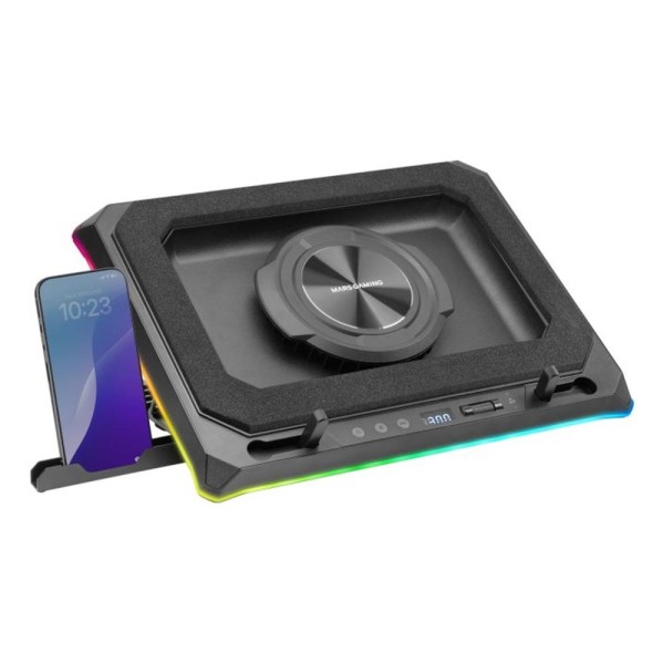 Base refrigeracion mars gaming  mnbcultra para portatil hasta 18 pulgadas