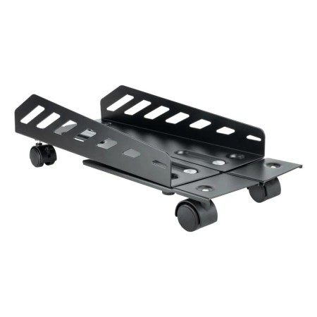 Soporte de suelo con ruedas tooq para cpu umcs0024 - b metalico carga maxima 25kg