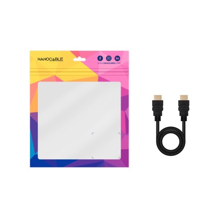 Nanocable HDMI V2.0 4K@60Hz 18Gbps A-M-A-M 1.5m