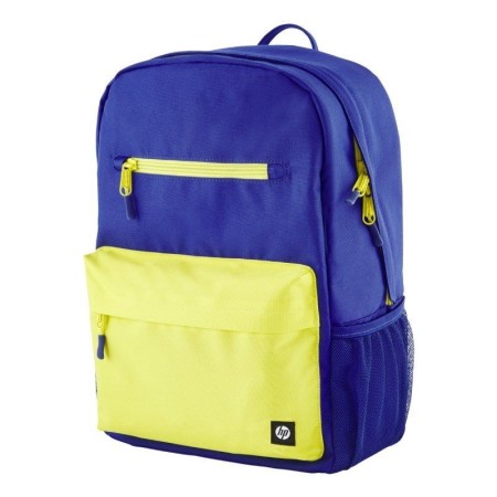 Mochila HP Campus 7J596AA para Portátiles hasta 15.6"/ Azul y Lima