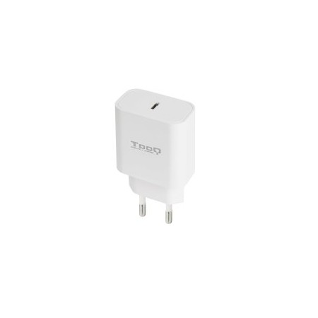 Tooq Cargador pared USB-C PD3.0 20W Blanco