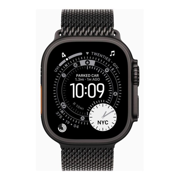 Smartwatch apple watch ultra 3 gps  cellular 49mm black titanium case  black titanium milanese loop -  l
