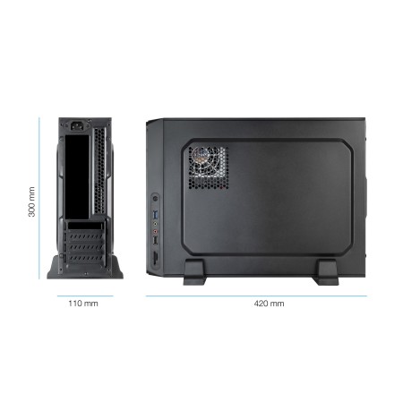 Caja ordenador tooq tqc - 3007u3cd m - atx 500w