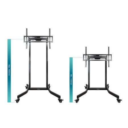 Tooq Soporte suelo ruedas eléctrico Lux 55″-100″