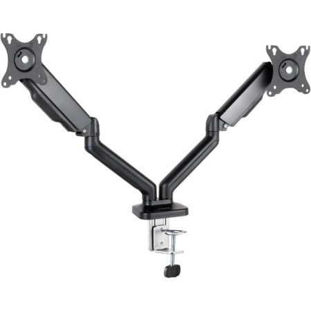 Tooq DB5132TNR-B Soporte mesa 2 brazos 17″-32″