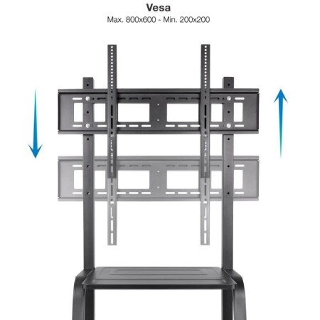 Tooq FS20101M-B Soporte suelo ruedas Coloso 37-100