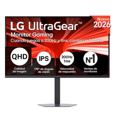 Monitor gaming lg 32g620b - b 31.5 pulgadas qhd 200hz