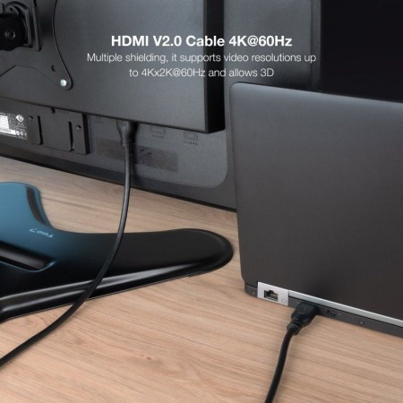 Nanocable Cable HDMI V2.0 4K@60HZ 18Gbps CCS 1 M