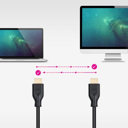 Cable hdmi v2.0 nanocable 4k@60hz 18gbps ccs 3 m