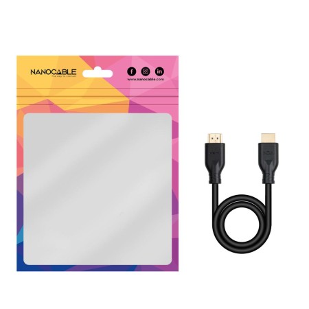 Cable hdmi v2.0 nanocable 4k@60hz 18gbps ccs 3 m