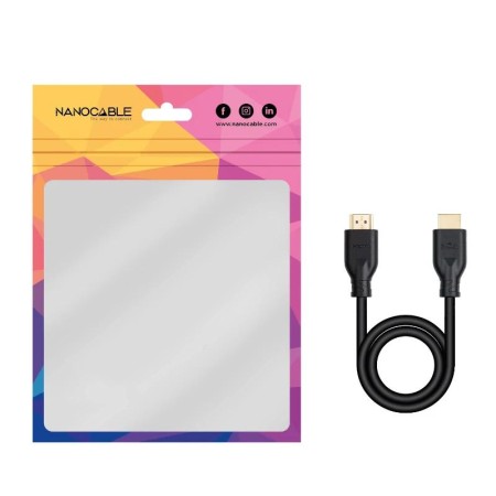 Cable hdmi v2.0 nanocable 4k@60hz 18gbps ccs 3 m