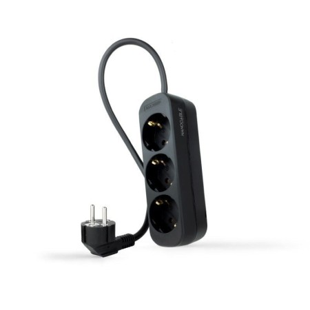 Nanocable Regleta de Enchufes 3 Tomas 1.4 m Negro