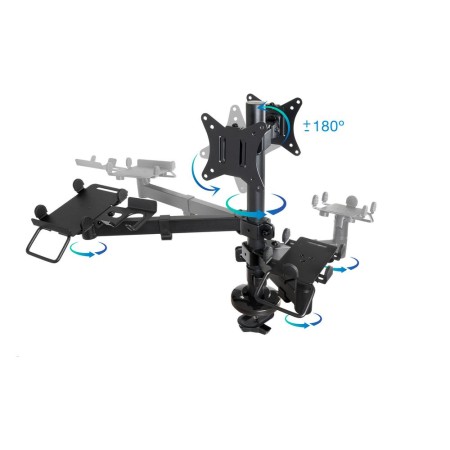 Soporte mesa tooq hasta 32 pulgadas vesa 100 x 100 max 9kg - brazo
