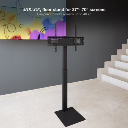 Soporte suelo tooq vesa hasta 70 pulgadas 600x400 max 40kg