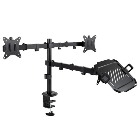 Soporte mesa tooq vesa hasta 32 pulgadas 100x100mm max 9kg - brazo