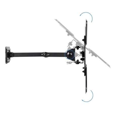 Soporte mesa tooq lp1344tn - b vesa hasta 43 pulgadas 200x200mm max 20kg