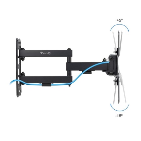 Soporte pared tv tooq vesa hasta 43 pulgadas 200x200mm max 20kg