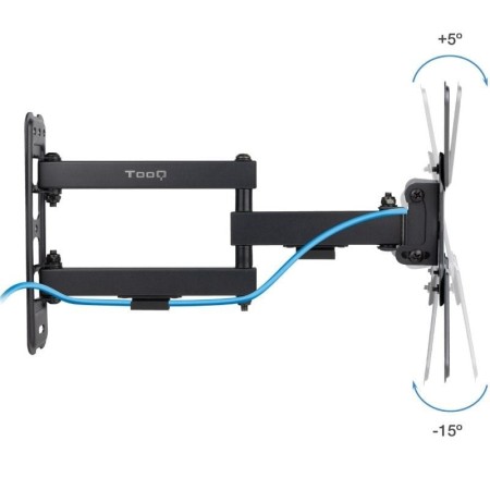 Soporte pared tv tooq vesa hasta 43 pulgadas 200x200mm max 20kg