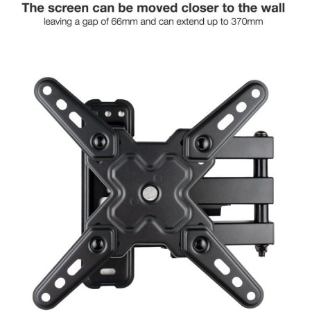 Soporte pared tv tooq vesa hasta 43 pulgadas 200x200mm max 20kg