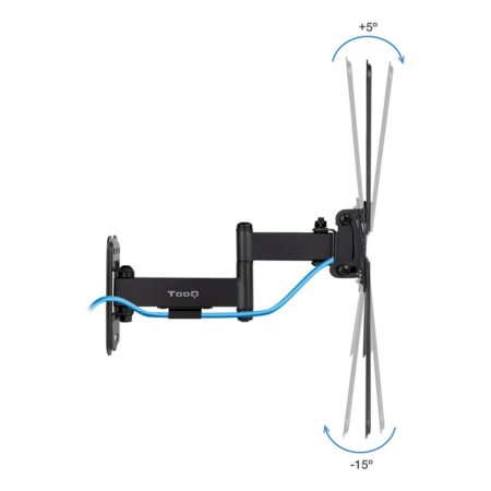 Soporte pared tv tooq vesa hasta 55 pulgadas 400x400mm max 25kg articulado