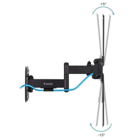 Soporte pared tv tooq vesa hasta 55 pulgadas 400x400mm max 25kg articulado