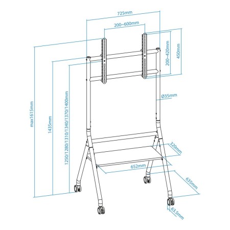 Tooq IDreams Soporte suelo pantallas 37″-86″